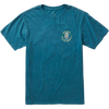 Roark Guideworks Skull Tee in Hydro Blue