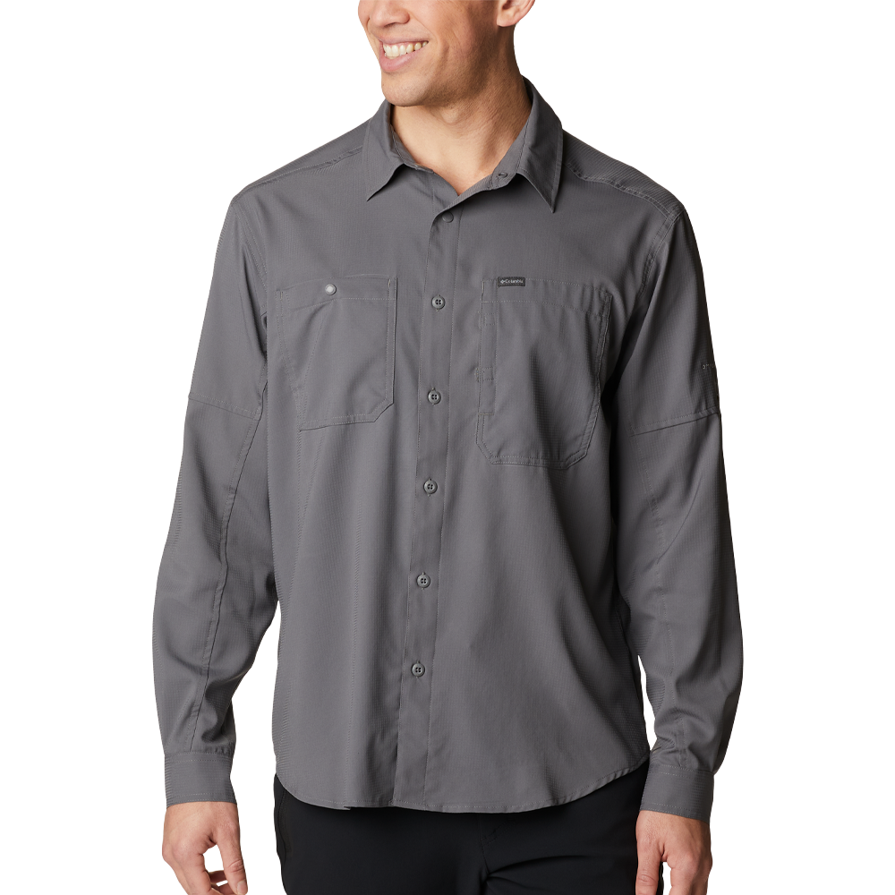 Columbia Men's Silver Ridge Utility Lite Long Sleeve Shirt - City Grey