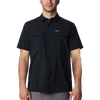 Columbia Men's Canyon Gate Utility Short Sleeve in Black