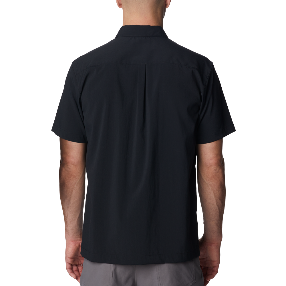 Columbia Men's Canyon Gate Utility Short Sleeve Shirt - S - Black