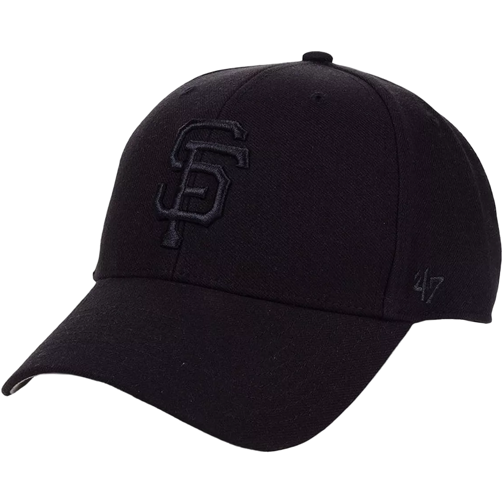 47 San Francisco Giants Black on Adjustable Hat