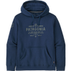 Patagonia Men's Forge Mark Uprisal Hoody in Lagom Blue