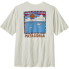 Patagonia Men's Summits Swell Organic Tee in Birch White