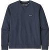 Patagonia Regenerative Organic Crewneck Sweatshirt in Smolder Blue