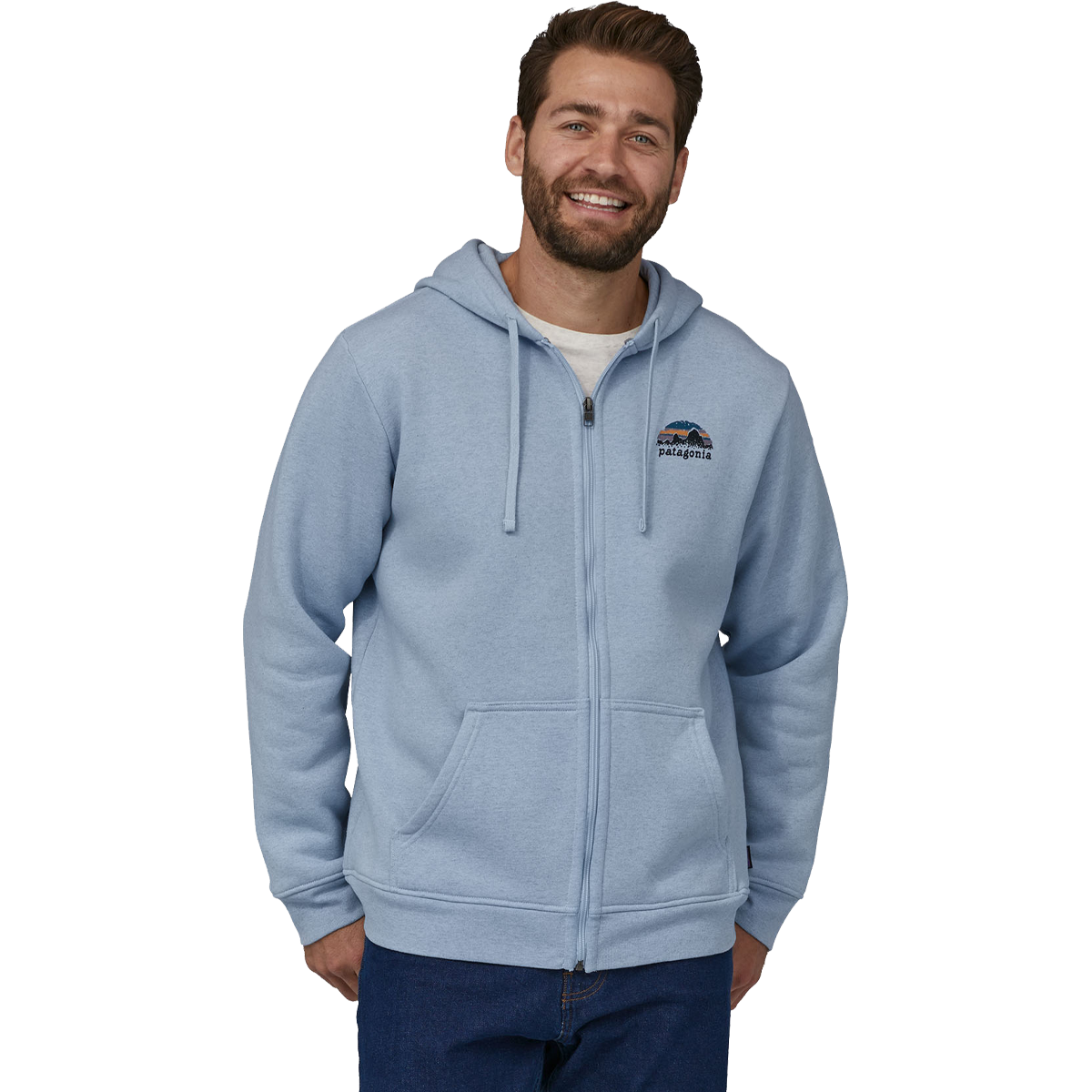 Men s Skyline Stencil Uprisal Full Zip Hoody Sports Basement