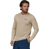 Patagonia Men's Long Sleeve Capilene Cool Daily Graphic Shirt on model