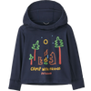 Patagonia Youth Baby Capilene Silkweight Hoody in Camp With Friends/Navy