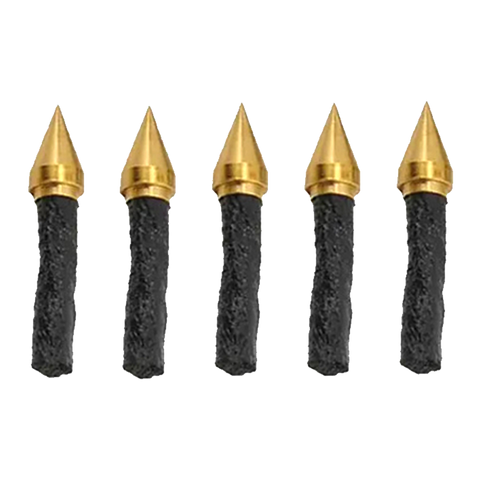 Tubeless Repair Plugs Pointed Tip - 5 Pack