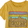Patagonia Youth Baby Regenerative Organic Cotton Fitz Roy Skies T-Shirt graphic detail
