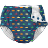 i play Youth Snap Swim Diaper in Navy Fish Geo