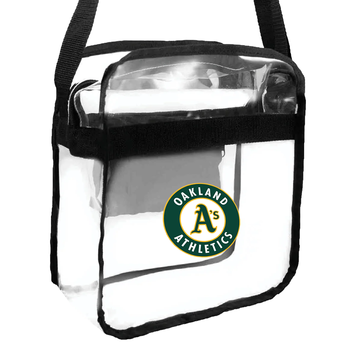 A's Clear Carryall Crossbody alternate view