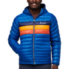 Cotopaxi Men's Fuego Down Hooded Jacket in Pacific Stripes