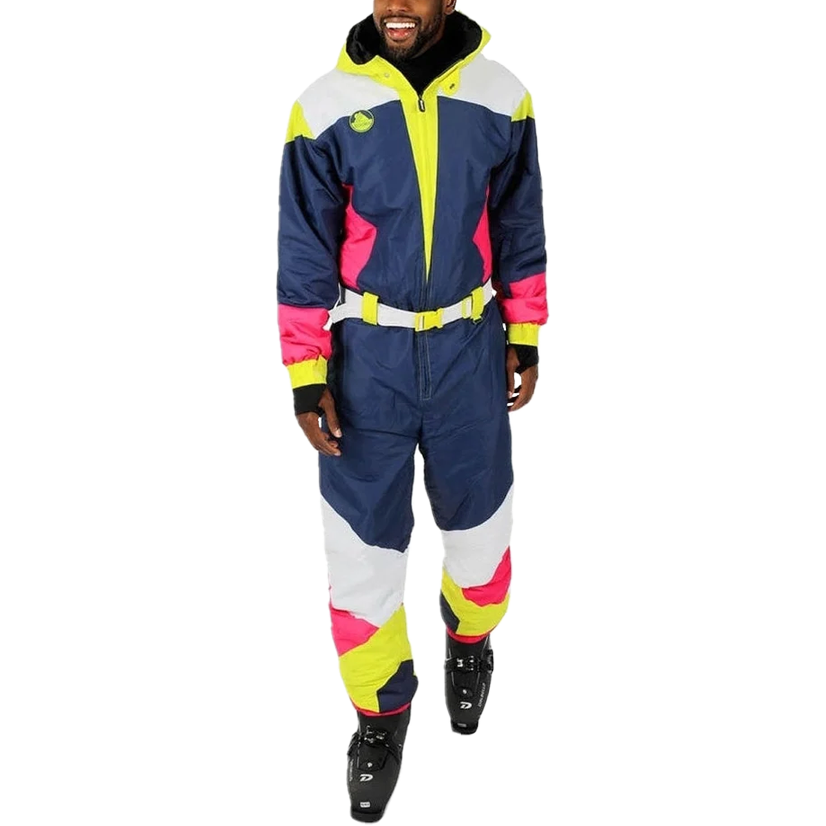 Men's Neon Knockout Ski Suit alternate view