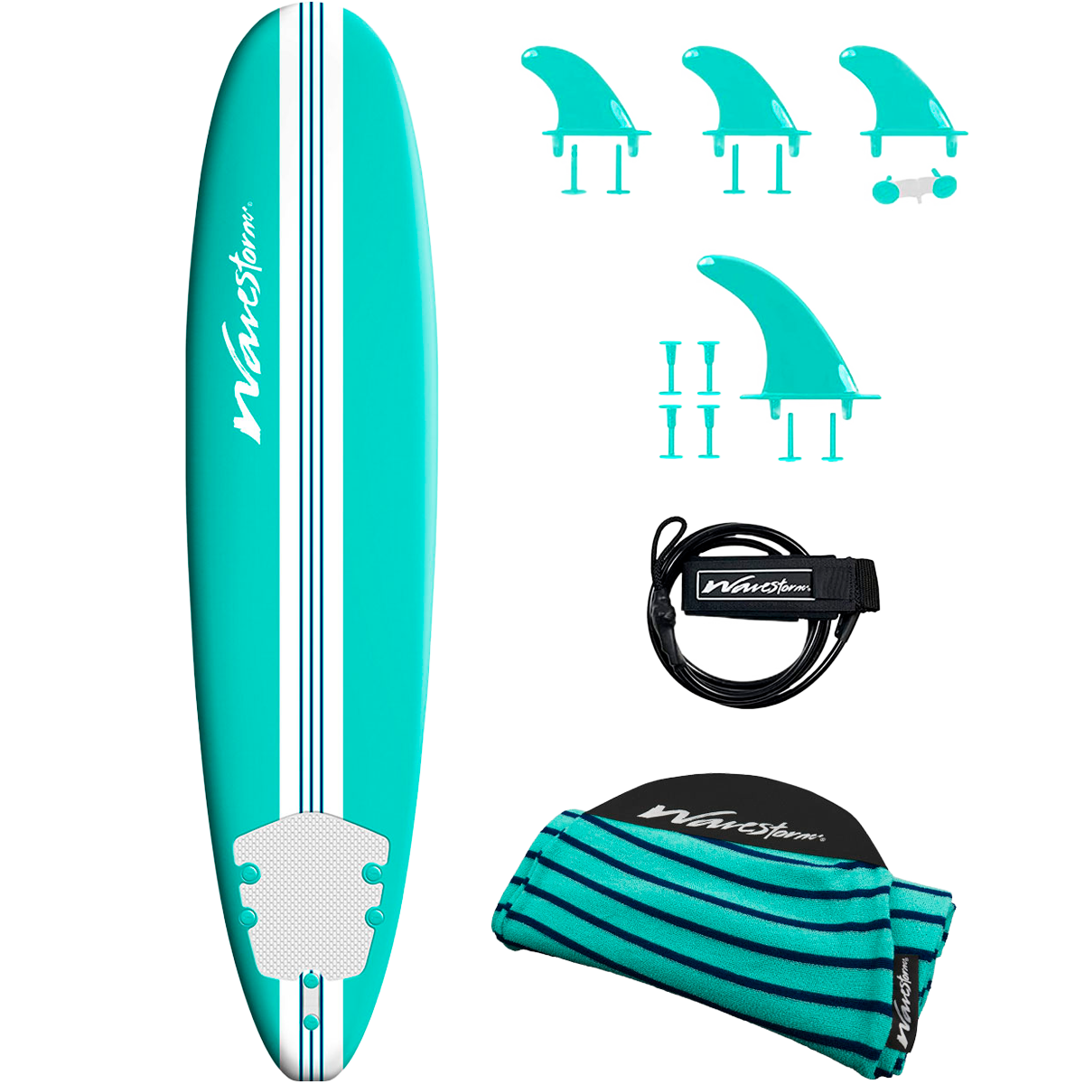 Wavestorm 15th Anniversary 8 0 Surfboard Sports Basement