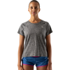 Rabbit Women's EZ Tee Cropped in Charcoal