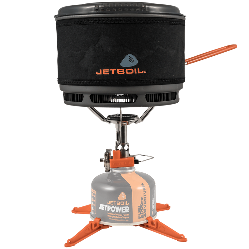 1.5L Ceramic Cook Pot, Jetboil 1.5L Ceramic Cook Pot on stand