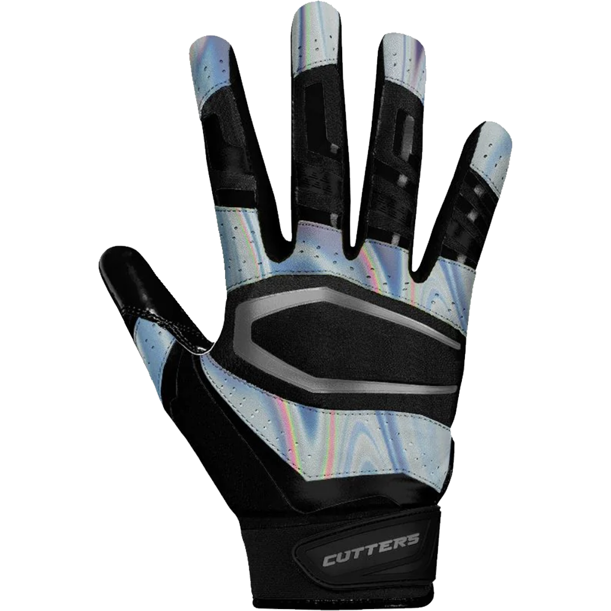 Rev Pro 3.0 Chrome Iridescent Receiver Gloves
