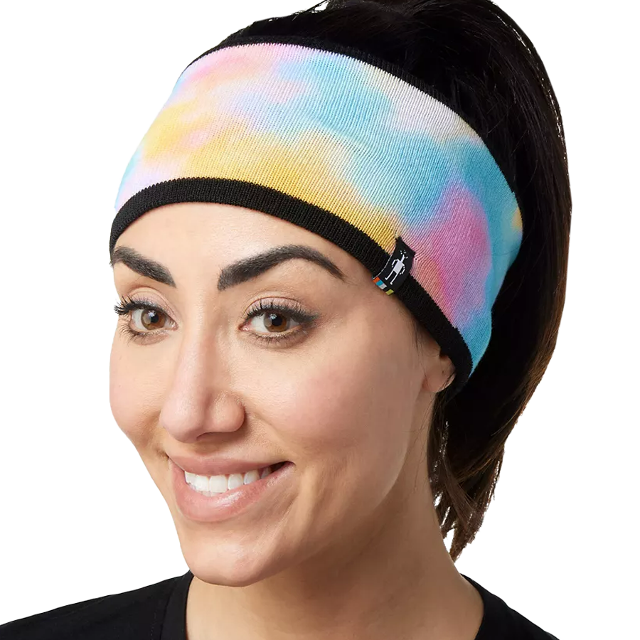Women's Watercolor Cloud Printed Headband alternate view