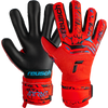 Reusch Attrakt Grip Evolution Finger Support Glove in Red/Black