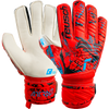 Reusch Attrakt Grip Glove in Red/Blue