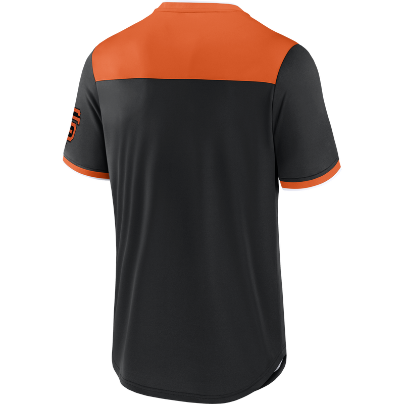 Men's Giants Fundamentals Poly Walk Off Short Sleeve