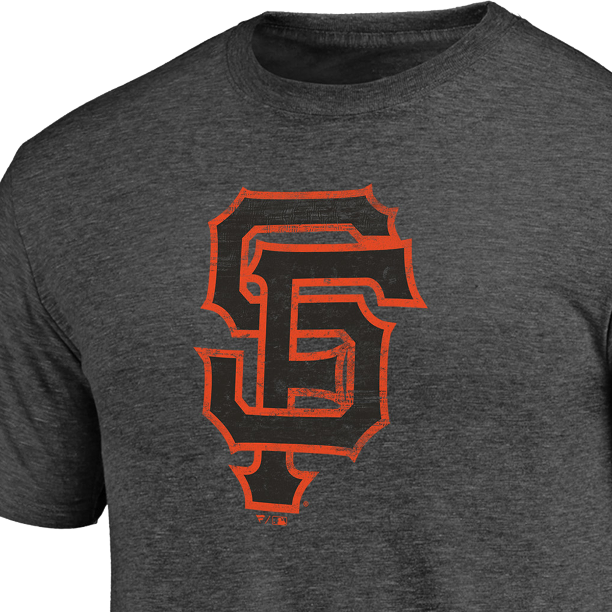 Official san francisco giants youth distressed logo baseball T