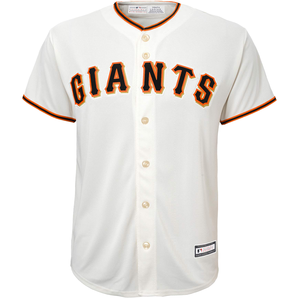 Outerstuff Ltd Youth Giants Sanitized Home Jersey | White | M Sports Basement