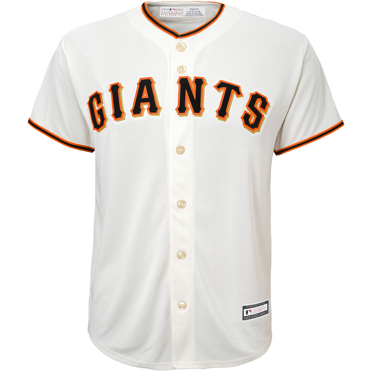 Youth Giants Sanitized Home Jersey