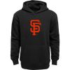 Outerstuff Youth Giants Primary Logo Hoodie in Black