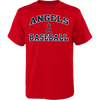 Outerstuff LTD Youth Angels Heart and Soul Short Sleeve Tee in Red