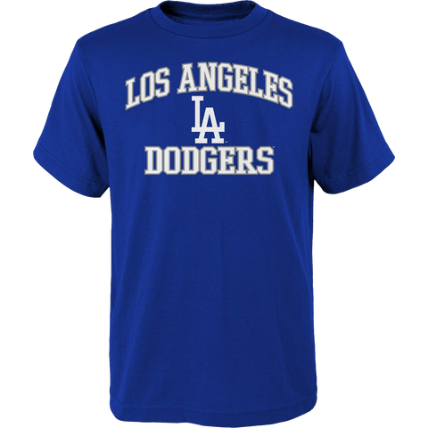 Youth Dodgers Heart and Soul Short Sleeve Tee