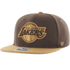 47 Brand Lakers No Shot Two Tone '47 Captain in Brown