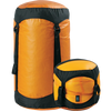 Sea to Summit Ultra-Sil Compression Sack uncompressed next to compressed