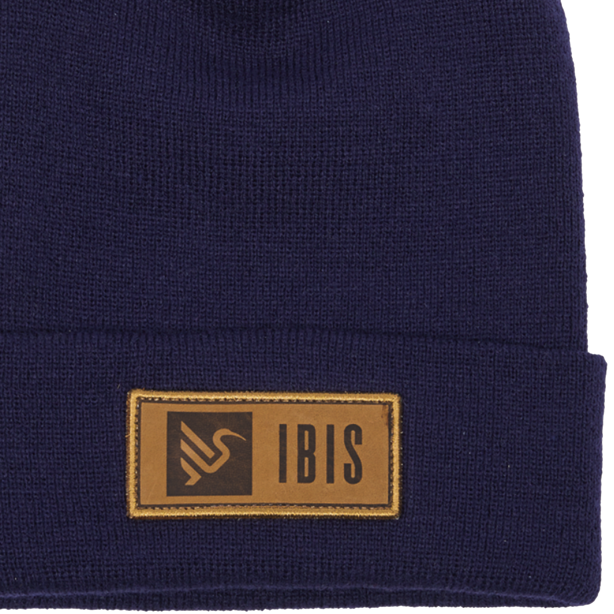 Leather Name Patch Beanie alternate view