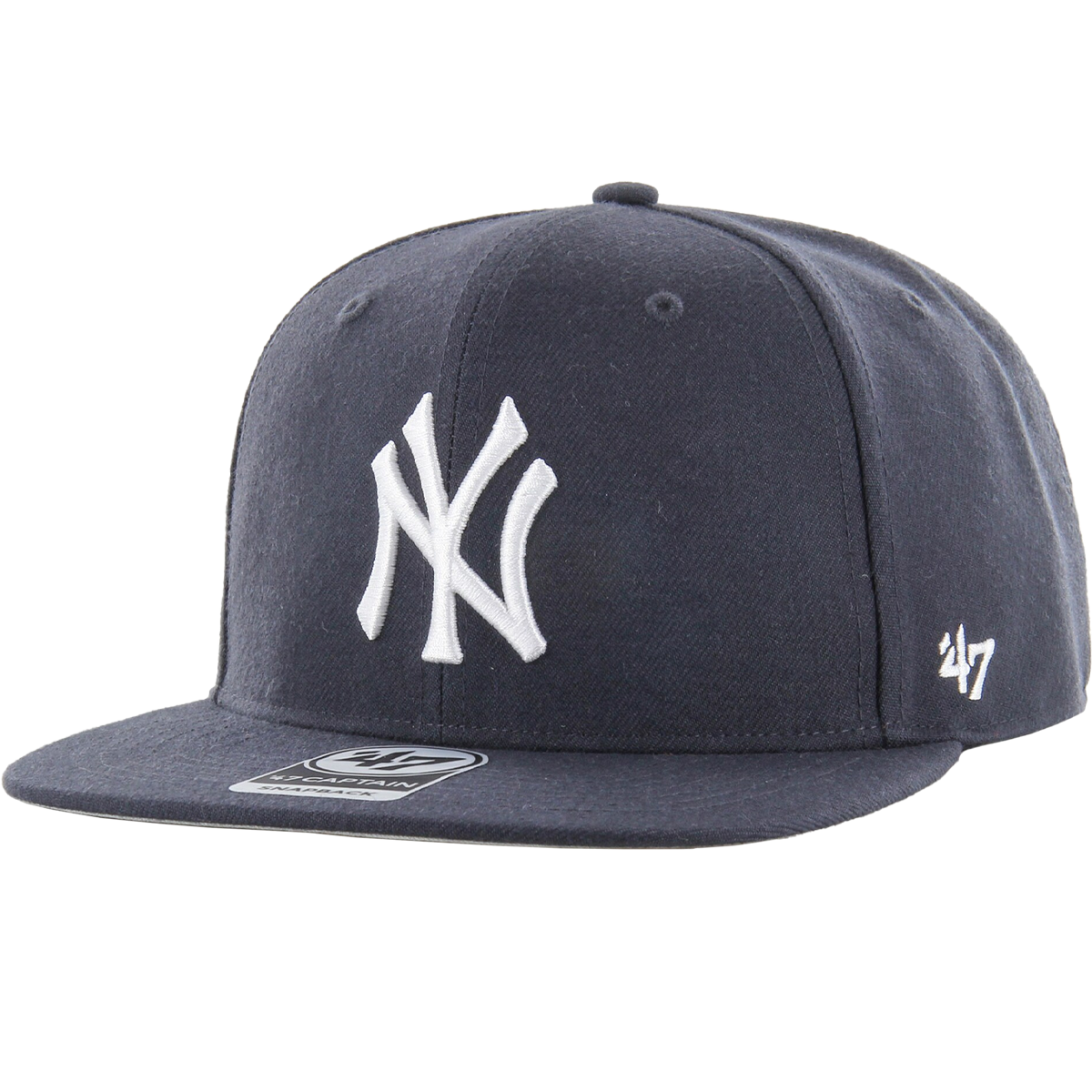 47 Navy New York Yankees 1996 World Series Sure Shot Captain Snapback Hat