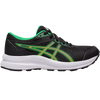 Asics Youth Contend 8 GS in Black/Lime Zest