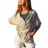 Free People Women's One Up Long Sleeve in Heather Grey