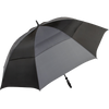 ShedRain 62" Rain Essentials WindJammer Vented Arc Golf Umbrella in Black/Charcoal