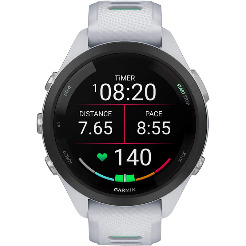 【kei】 Garmin Forerunner 265S ホワイト/ミント Forerunner 265S - GPS Marathon Smartwatch For Runner(White