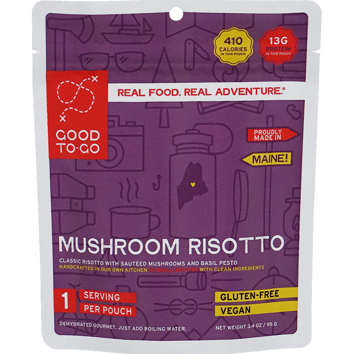 Herbed Mushroom Risotto (1 Serving) alternate view