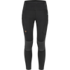 Fj?§llr?§ven Women's Abisko Trekking Tights Pro in Black/Grey