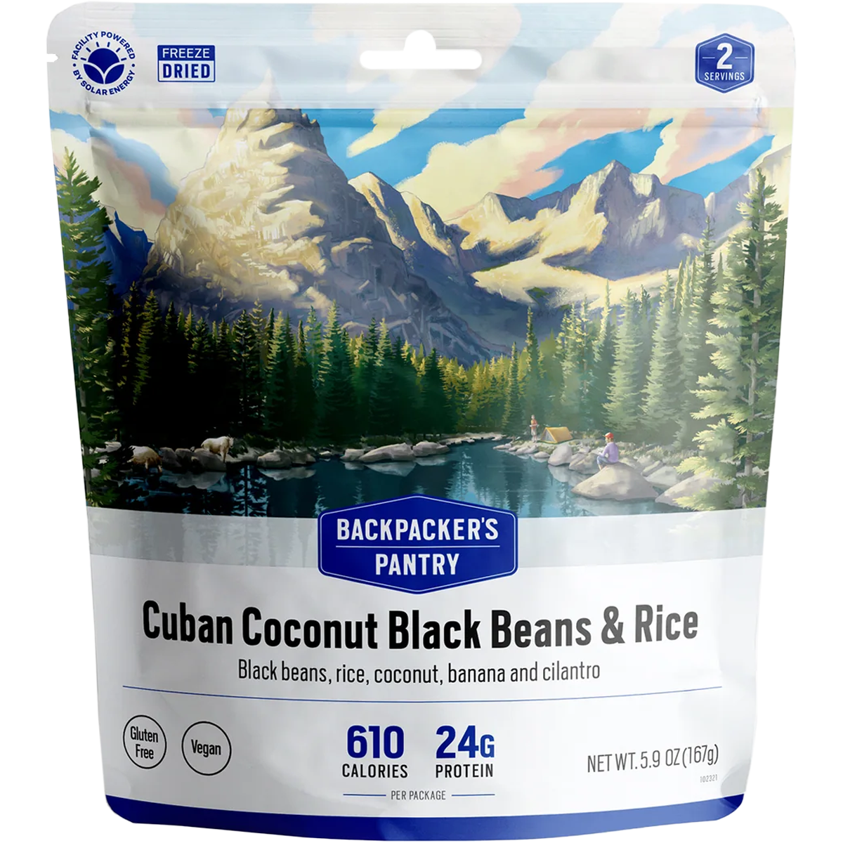 Cuban Coconut Rice & Black Beans (2 Servings) alternate view