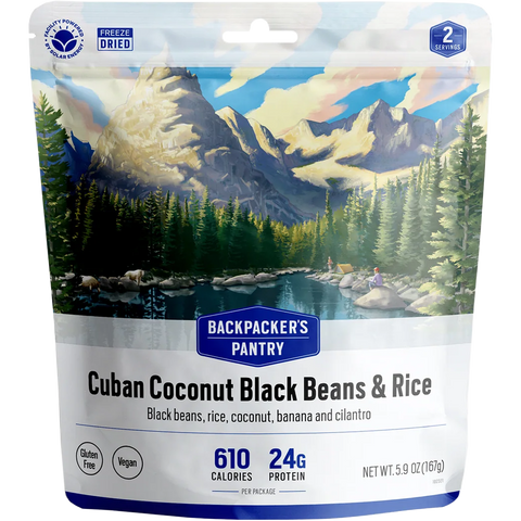 Cuban Coconut Rice & Black Beans (2 Servings)