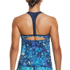 Nike Swim Women's Earth Dye Layered Tankini  back