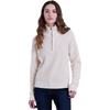 Kuhl Women's Norda 1/4 Zip Sweater in Stone