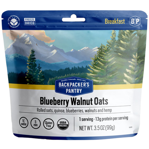 Blueberry Walnut Oatmeal (1 Serving)