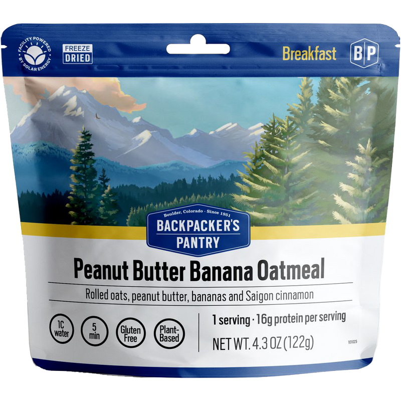 Peanut Butter & Banana Oatmeal (1 Serving), Featured Image