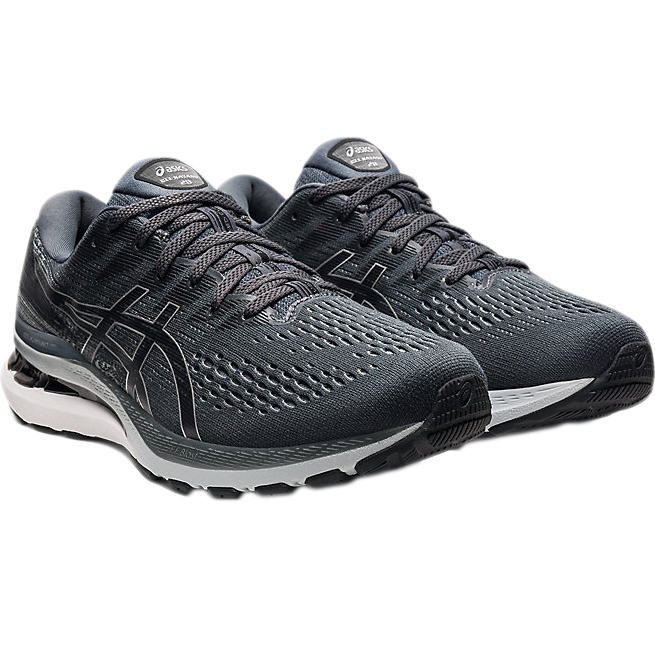 Men's Gel-Kayano 28 2E, Asics Men's Gel-Kayano 28 2E 021-Carrier Grey/Black
