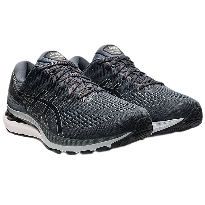 Men's Gel-Kayano 28 - 4E, Asics Men's Gel-Kayano 28 - 4E 021-Carrier Grey/Black