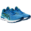 Asics Men's Nimbus 24 - 2E 400-Lake Drive/Hazard Green